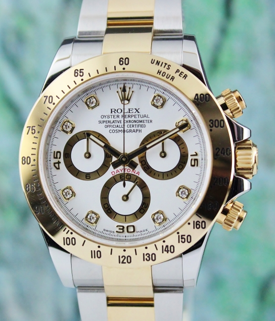 (image for) UNPOLISHED ROLEX MEN SIZE OYSTER PERPETUAL DAYTONA COSMOGRAPH - 116523 / CERT